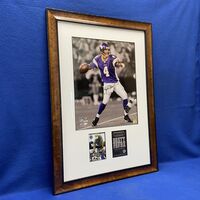Autographed & Certified Brett Favre Vikings Framed Photo