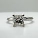 James Allen 1.01ct GIA Certiified J VVS2 Princess Cut Diamond Solitaire 14k Ring