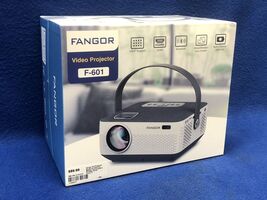 FANGOR WiFi Projector Bluetooth 8400mAh Battery, Rechargeable Portable Home Proj
