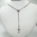  10k Yellow Gold  18" Rosary Necklace