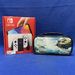 Nintendo Switch OLED Console Complete W/128GB SD Card & Case Like New In Box