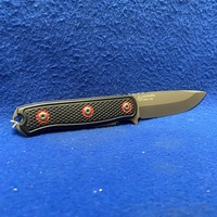 Microdog Fixed Blade CPM-154 SS Knife W/Sheath