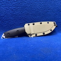Huang Fu Fixed Blade Knife W/Sheath