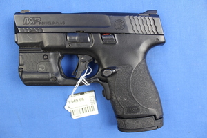 Smith and Wesson M&P 9 SHIELD PLUS 9mm Cal. Semi-Automatic Pistol 2"