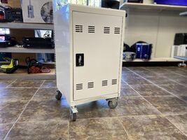 Artman B30 Rolling Charging Cart For Up To 30 Laptops And Tablets