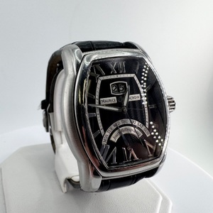 Maurice Lacroix Masterpiece Jours Retrograde Sterling Silver / Stainless Watch