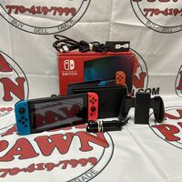Nintendo Switch HAC-01(-01) 2nd Gen Handheld Gaming Console w/ Joy-Con & Dock in