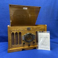 Thomas TPC-767 Collector's Edition Radio W/ Turntable, Radio, & Cassette (W cert