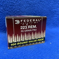 Federal .223 100Rd Ammo