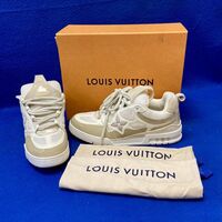 Louis Vuitton LV SKATE Sneakers Size 13 US w/ Box, Bag & Receipt