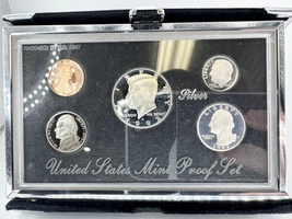 1992 United States Mint Premier Silver Proof Coin Set w/ COA