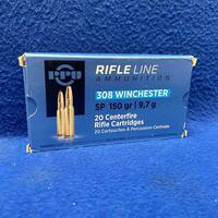 RIFLE LINE 308 Win 20Rd 150gr Ammo