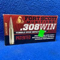 FORTSCOTT MUNITIONS 308 WIN 20Rd Ammo