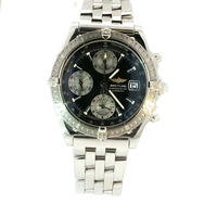 Breitling Chronometre A13356 Men's Automatic Chronograph 40mm Stainless Watch 