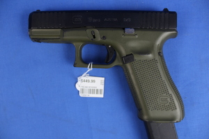 Glock 9X19 Cal. 19 Gen5 Semi-Automatic Pistol  4"