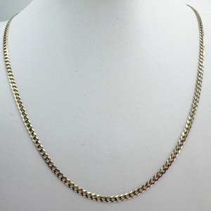  14k Yellow Gold 3mm Curb Link 20" Necklace 5.9 Grams