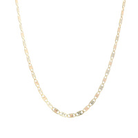  Men's 14k Yellow Gold 2.5mm 24" Anchor Link Necklace 5.1 Grams
