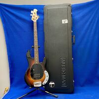 ErnieBall MusicMan StingRay 4 String Bass Guitar w/ Hard Case 
