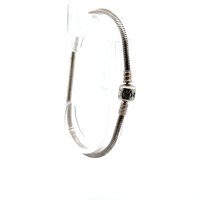Pandora Moments Sterling Silver 8" Snake Charm Bracelet 