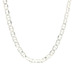  Men's Sterling Silver 4.4mm Anchor / Mariner Link 20" Necklace 11.6 Grams