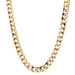  Mens 7.6mm 14k Yellow Gold Cuban Link Necklace 24 Inch 37.6 Grams