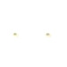  Ladies 6.7mm Pear Stud Earrings 14k Yellow Gold Posts