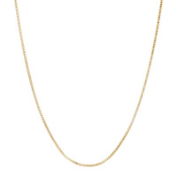  Ladies 10k Yellow Gold 18" Link Chain Necklace 2.1 Grams