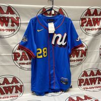 Matt Olsen Atlanta Braves 28 Nation League All-Star Jersey Large