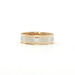  Mens 14k Two-Tone White / Yellow Gold Wedding Band Ring Size 10.5