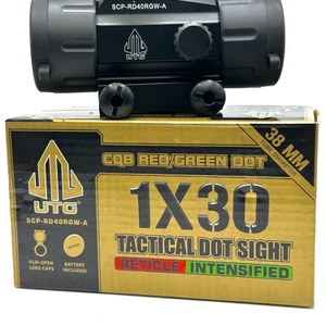 UTG SCP-RD40RGW-A 38MM 1X30 TACTICAL DOT SIGHT RECTICLE RED/GREEN
