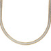  Ladies 14k White & Yellow Gold 5mm Reversible 18" Herringbone Necklace 8.6 Gram