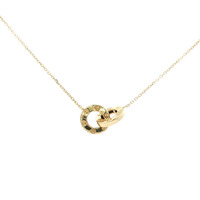  Ladies Cartier Love Style 14k Yellow Gold 18" Necklace 2.1 Grams