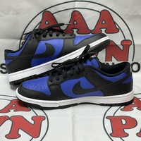 Men's Nike Dunks Low Retro Hyper Royal, Black, & White Size 11