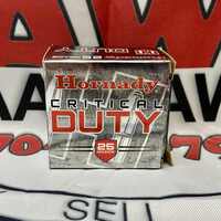 Hornady Critical Duty 9mm Luger+P 135Gr FlexLock 25 Round Box