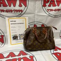 Louis Vuitton Speedy Duffle 25 Hand Bag