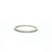  Ladies Sterling Silver CZ Band Ring - Assorted Sizes