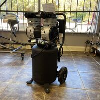 Northstar XQ1508VP Portable Quiet Electric Air Compressor, 1.5 HP, 8-Gallon, 4 C