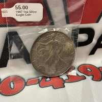 1997 1oz Silver Eagle US MINT Round