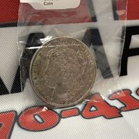 1886 Morgan Silver Dollar Coin