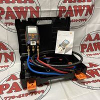 Testo 550 Manifold Gauge & Hose Set - Black (0563 1550)