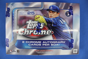 2025 Topps Chrome Baseball Breakers Delight Box Factory Sealed 2 Autographs