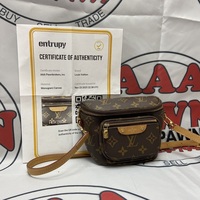 Louis Vuitton Paris Monogram Canvas Bum Bag Mini Purse
