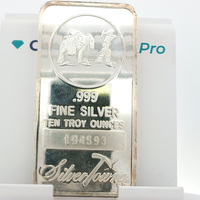 SilverTowne .999 Fine Silver 10 Troy Ounces Bar