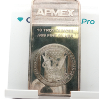 APMEX .999 Fine 10 Troy Ounces Silver Bar