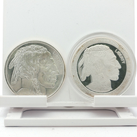 Buffalo / Indian Head .999 Fine 1 Troy Ounce Silver Round - 1 Coin