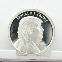 Donald J Trump 45th President .999 Fine 2 Troy Ounces Coin