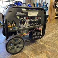 Firman T07573 Tri Fuel Portable Generator 9400W Electric Start 120/240V with CO 