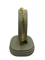  10K Yellow Gold Cuban Link Bracelet 