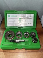 Greenlee 655 Quick Change Carbide Hole Cutter Kit