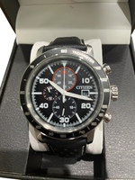 Citizen Brycen Chronograph Black Dial Men's Watch